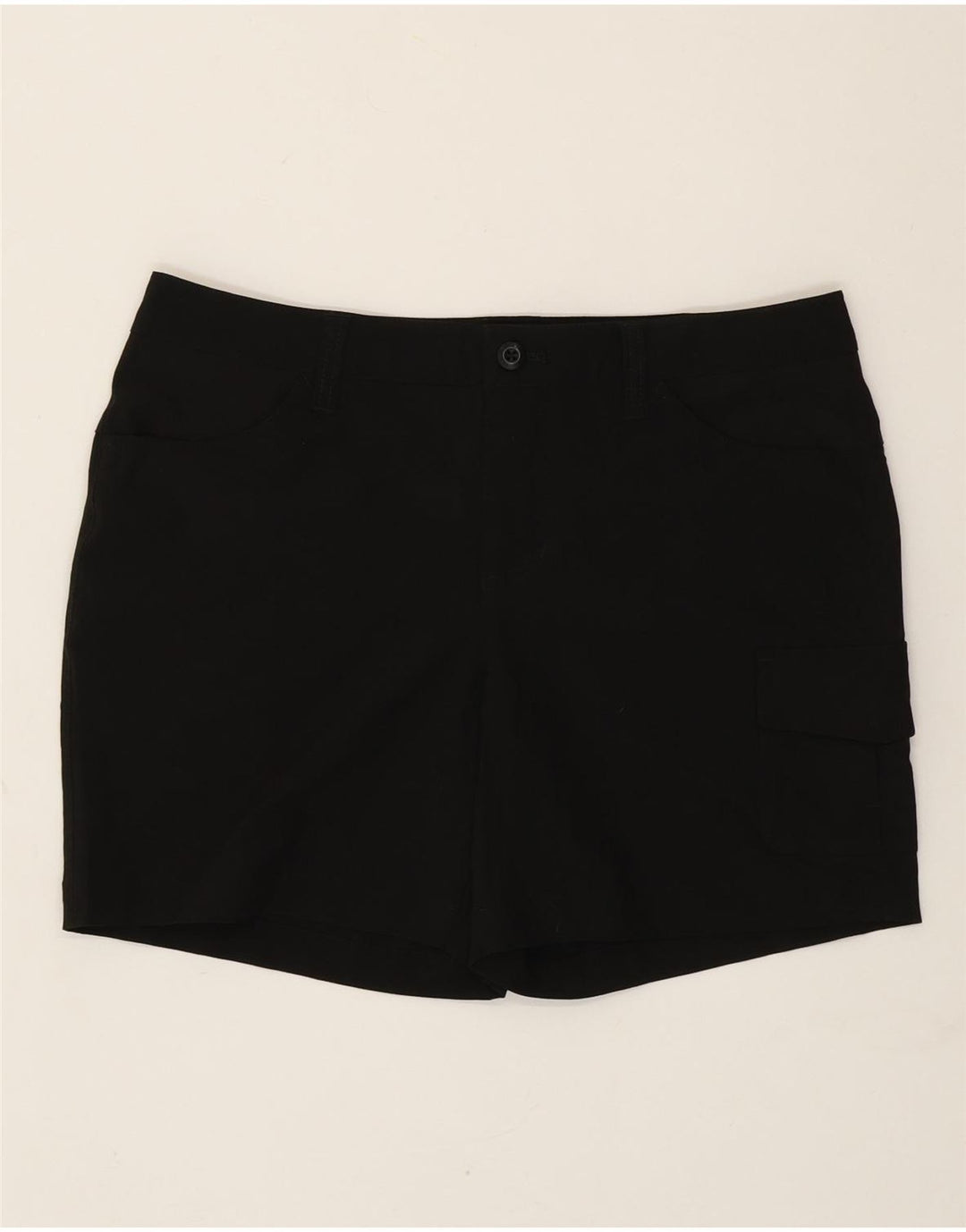 Eddie Bauer Short cargo pour femme US 8 Medium W30 Noir Polyester