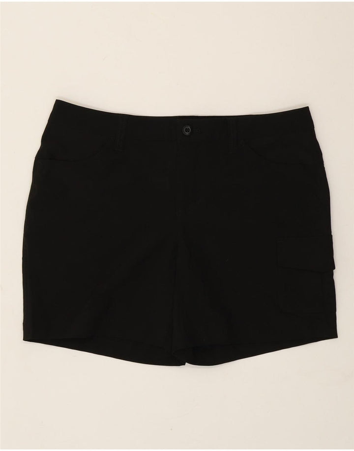 Eddie Bauer Short cargo pour femme US 8 Medium W30 Noir Polyester