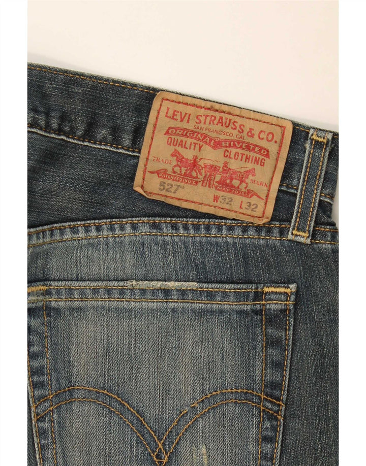 Levi's Jean Bootcut 527 Femme W32 L32 Bleu Marine Coton