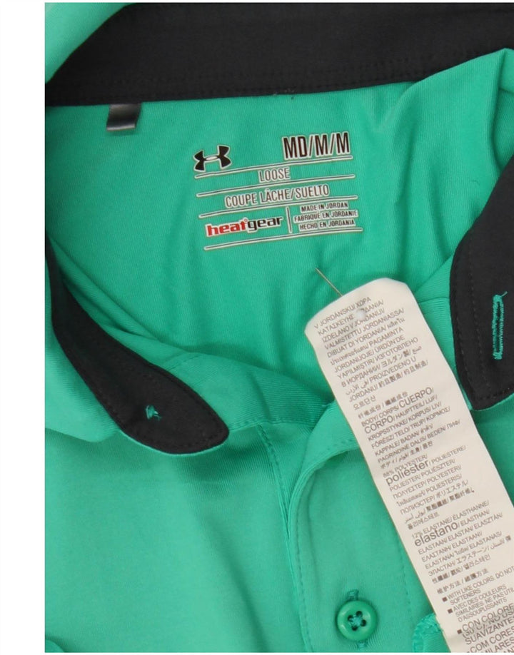 Under Armour Polo Homme Vert Moyen Polyester
