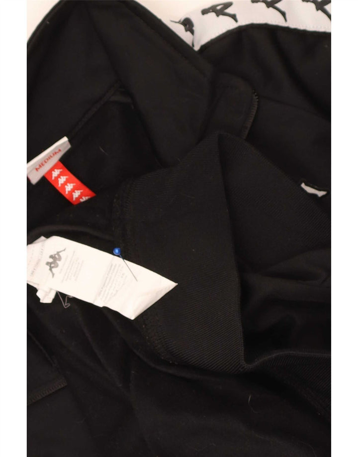 Kappa Veste de Survêtement Graphique Homme Noir Moyen Polyester Colorblock