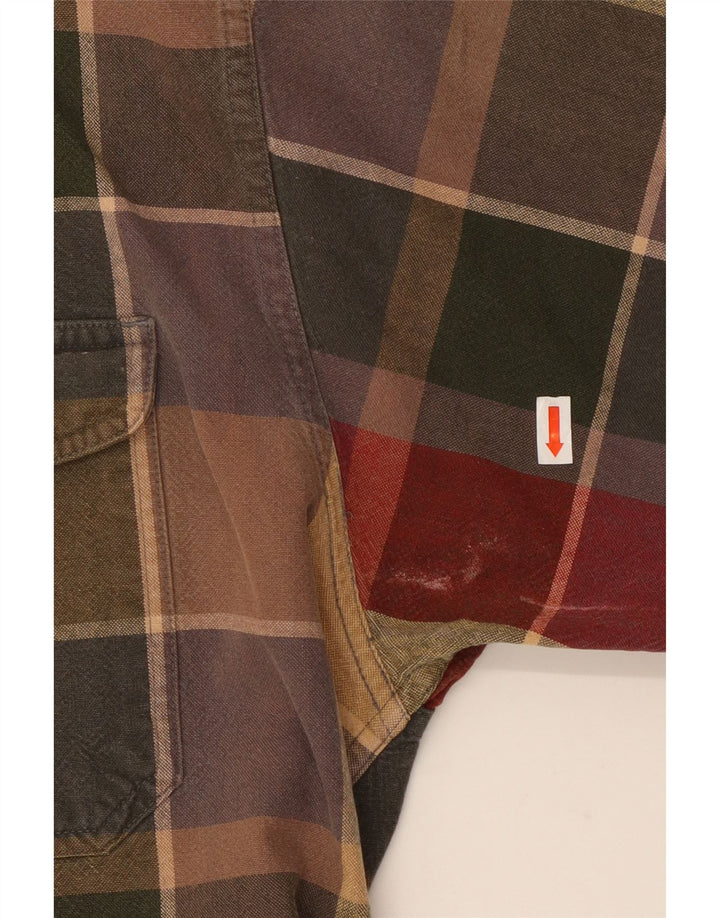 EDDIE BAUER Chemise Regular Fit XL en Coton à Carreaux Multicolore pour Homme