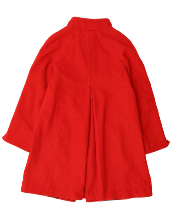LAURA ASHLEY Manteau femme UK 10 Petite laine rouge