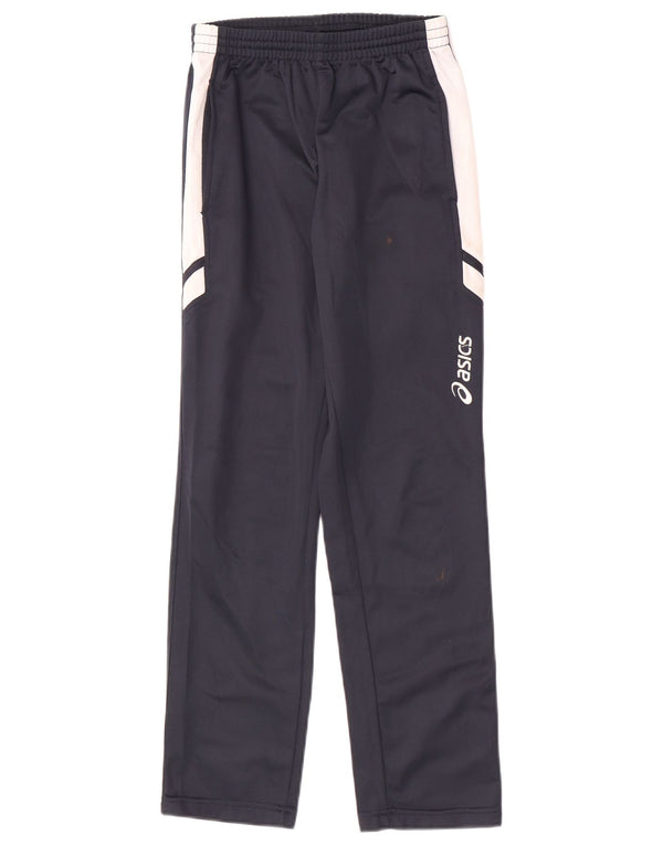 Asics Pantalon de Survêtement Graphique Garçon 11-12 ans Bleu Marine Colourblock