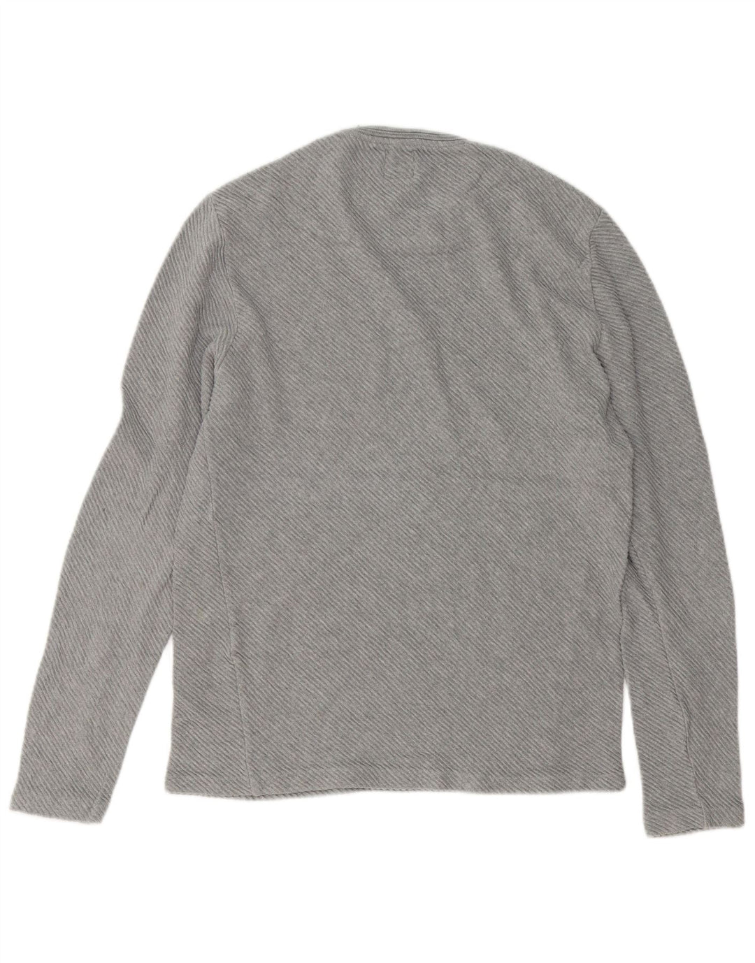 Zara Homme Top Manches Longues Gris Moyen