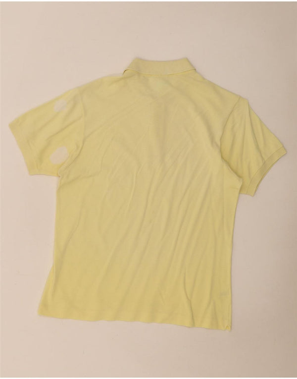 Lacoste Polo Homme Taille 4 Coton Jaune Moyen