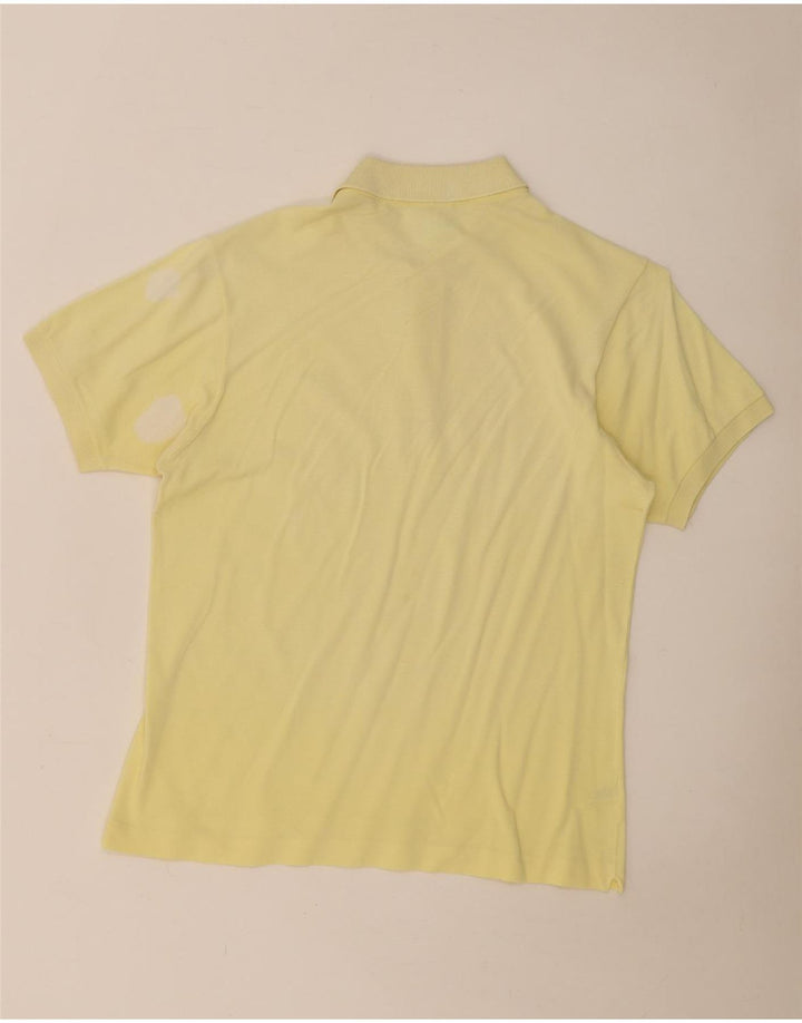 Lacoste Polo Homme Taille 4 Coton Jaune Moyen