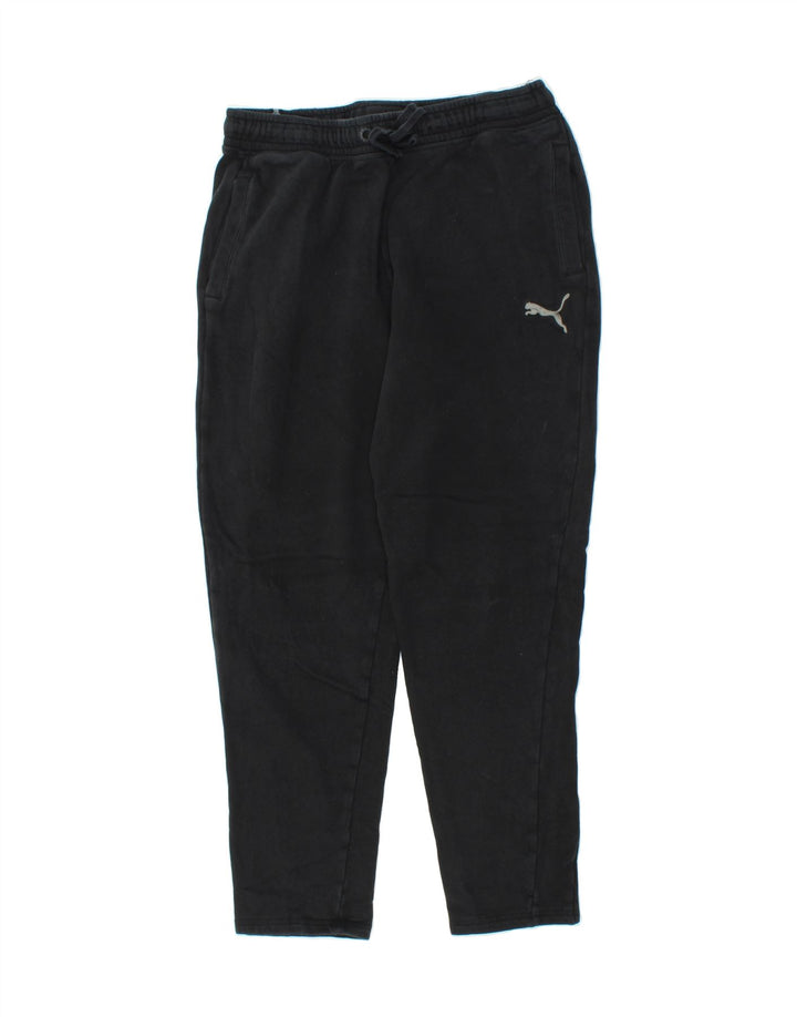PUMA Mens Tracksuit Trousers Large  Navy Blue Cotton Vintage Puma and Second-Hand Puma from Messina Hembry 