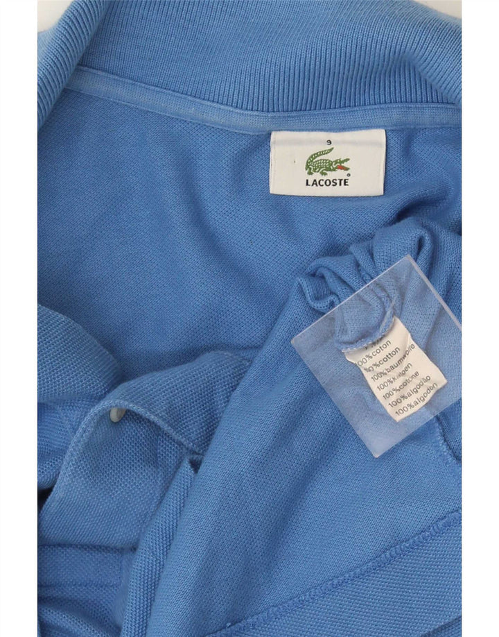 Lacoste Polo Homme Taille 4 4XL Bleu Coton