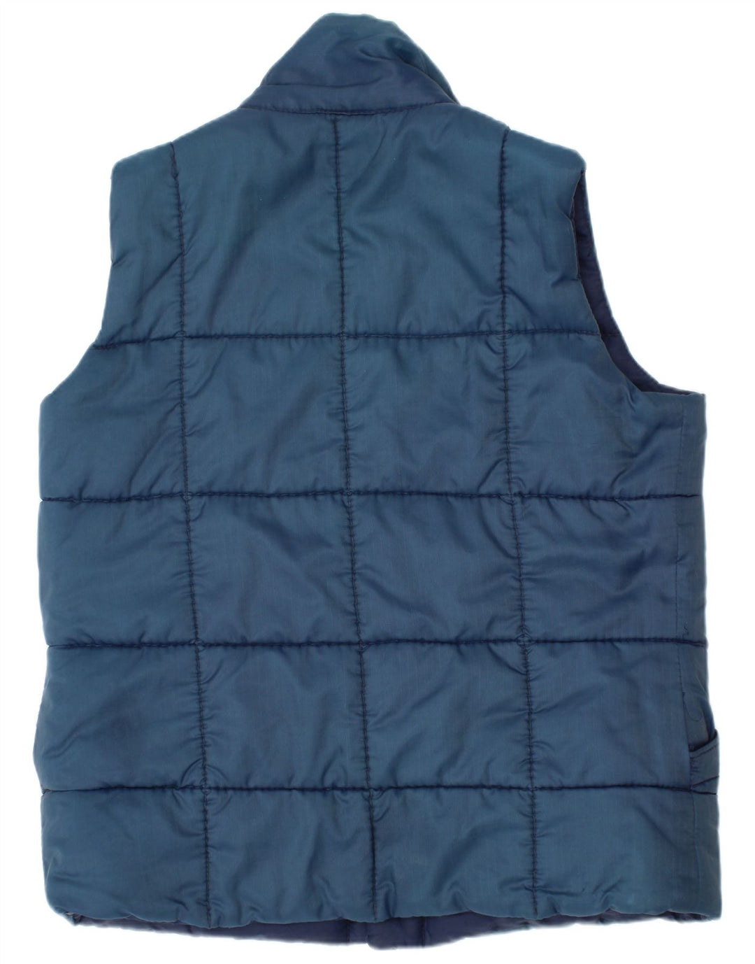 Puffa Gilet rembourré pour garçon 7-8 ans Grand Bleu Nylon
