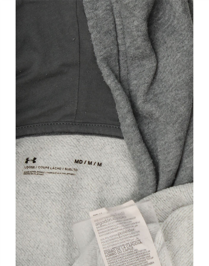 Under Armour Pull à Capuche Homme Gris Moyen Moucheté Coton