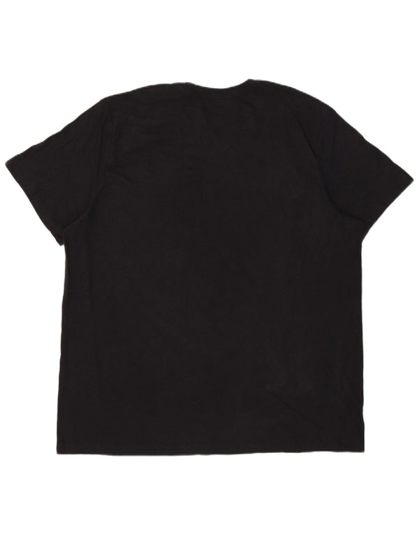 Nike T-shirt graphique pour homme 2XL en coton noir