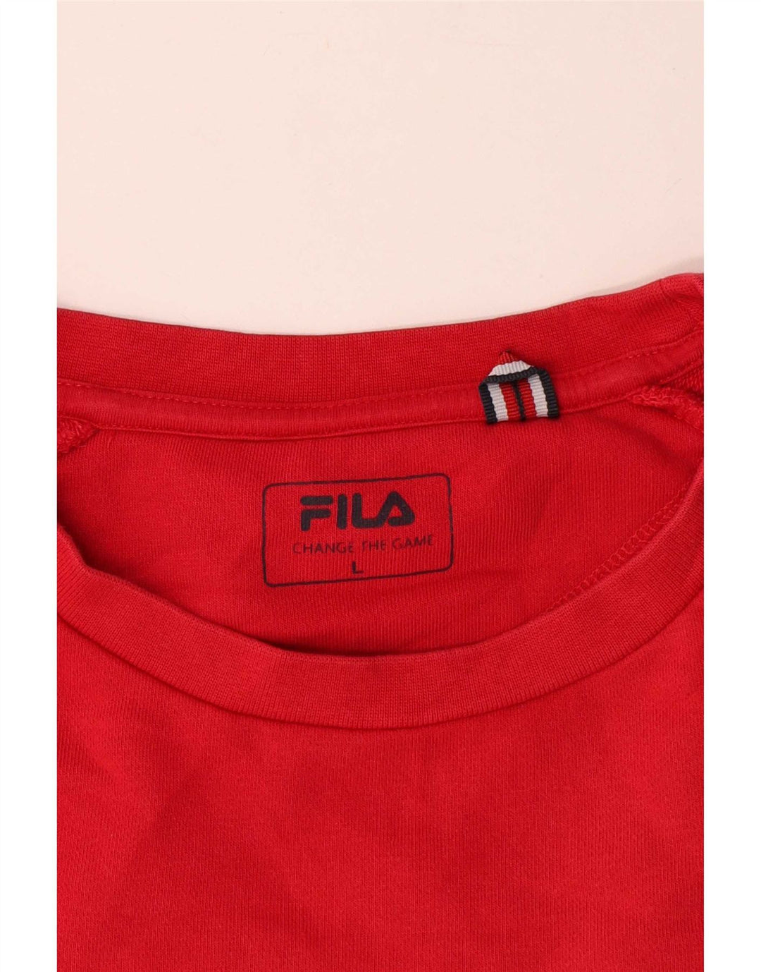 Fila Homme Graphic Sweatshirt Jumper Large Multicolore Colourblock Coton