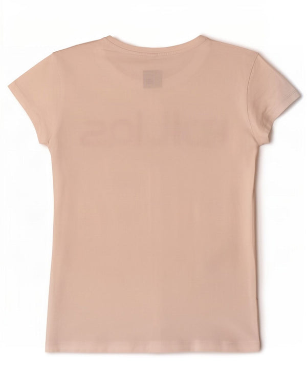 Adidas T-shirt graphique pour femme UK 10 Small Blanc cassé