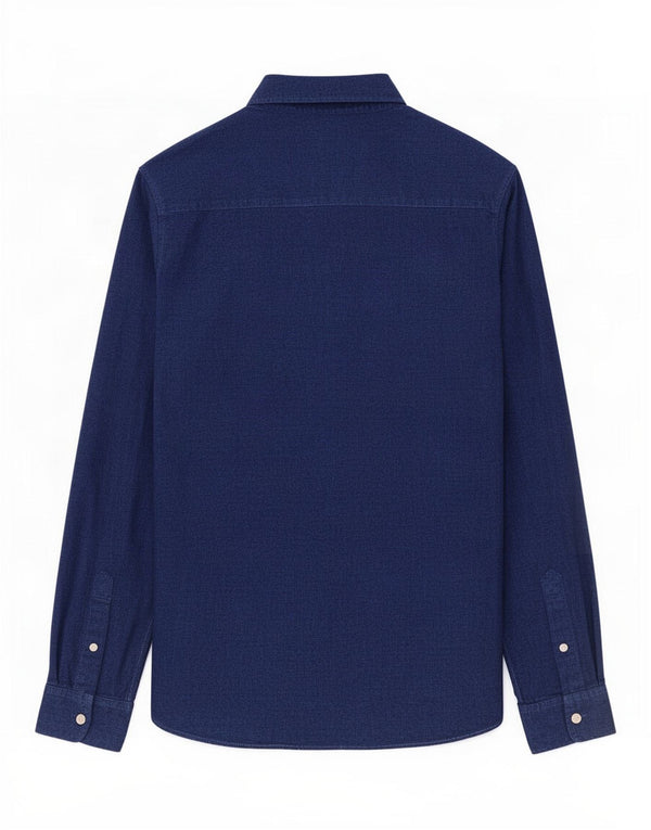 Jack & Jones Chemise Homme Large Bleu Marine Coton