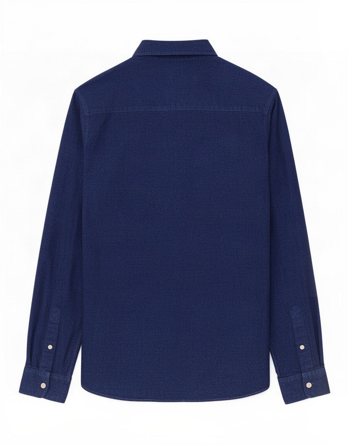 Jack & Jones Chemise Homme Large Bleu Marine Coton