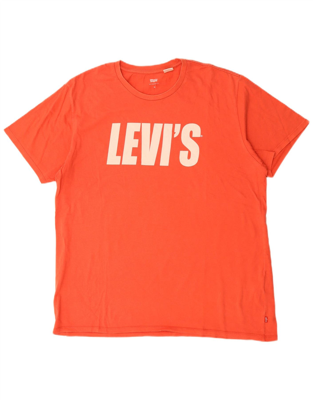 LEVI'S T-Shirt Graphique Homme XL Rouge Coton