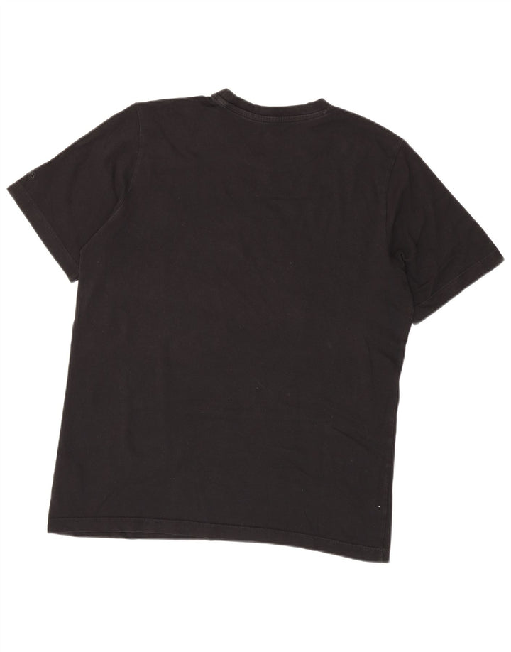 Adidas T-shirt graphique pour homme en coton noir moyen