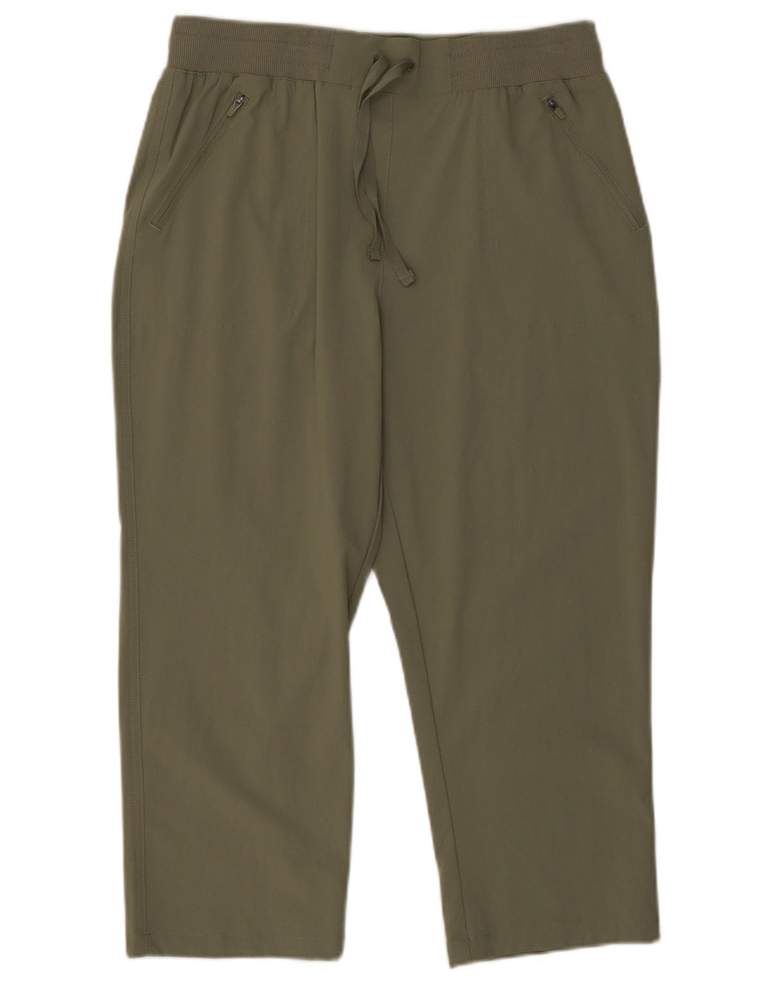 Mountain Warehouse Pantalon Capri Femme UK 12 Medium W30 L21 Kaki