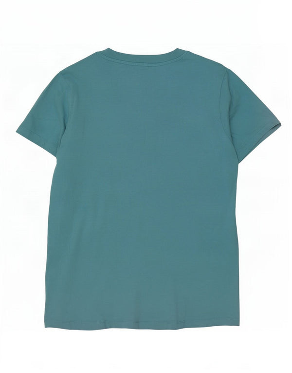 Levi's T-Shirt Femme UK 10 Petit Bleu Coton