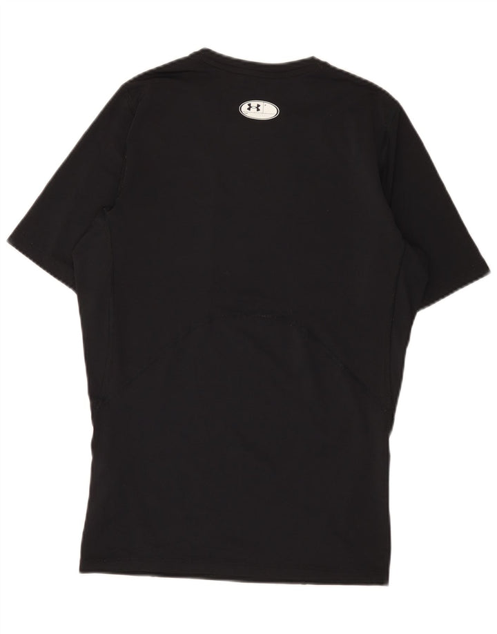 Under Armour T-shirt de compression pour homme, grand, noir, polyester