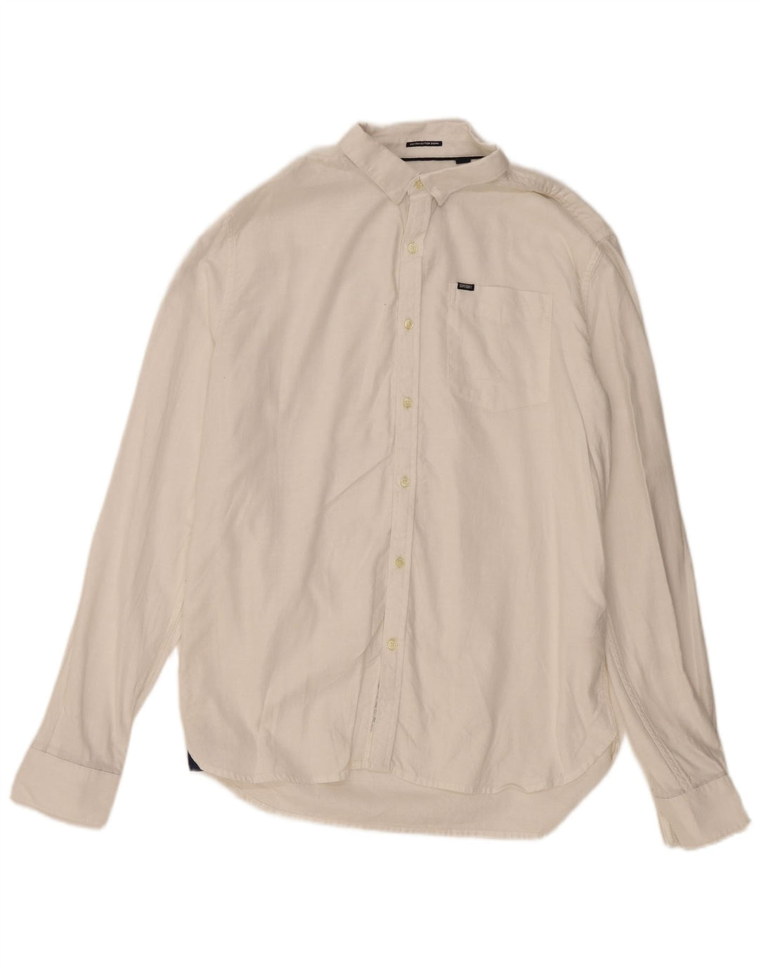 Superdry Chemise Homme 2XL Coton Blanc
