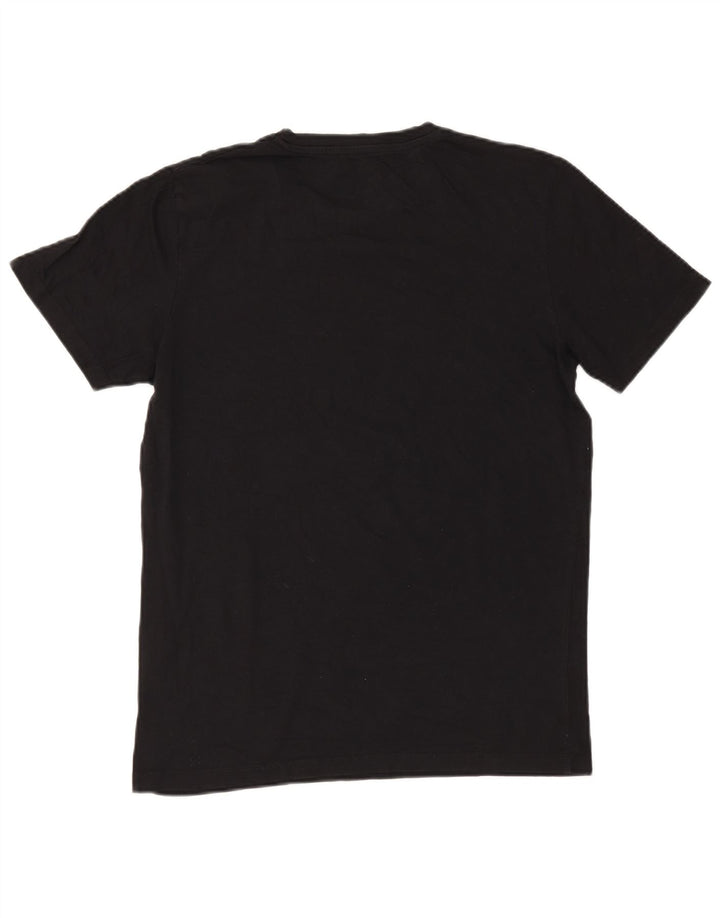 Jack & Jones T-Shirt Graphique Homme Noir Moyen Coton