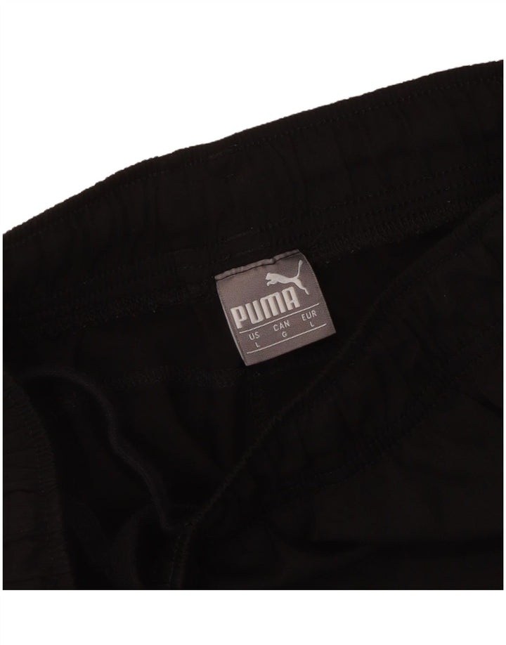 Puma Pantalon de survêtement pour homme Noir Taille L