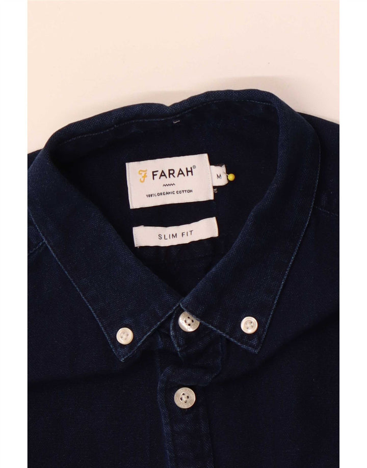 Chemise cintrée Farah pour homme bleu marine moyen