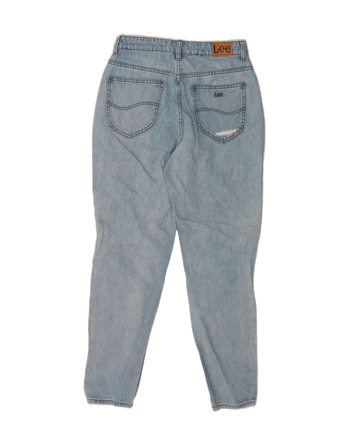 LEE Womens Soho Distressed Tapered Jeans Size 10 Medium W27 L28 Blue Vintage Lee and Second-Hand Lee from Messina Hembry 