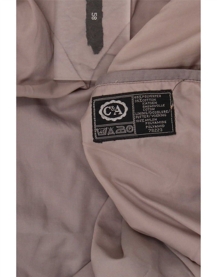 C & A Veste Bomber Homme IT 58 4XL Gris Colorblock Polyester