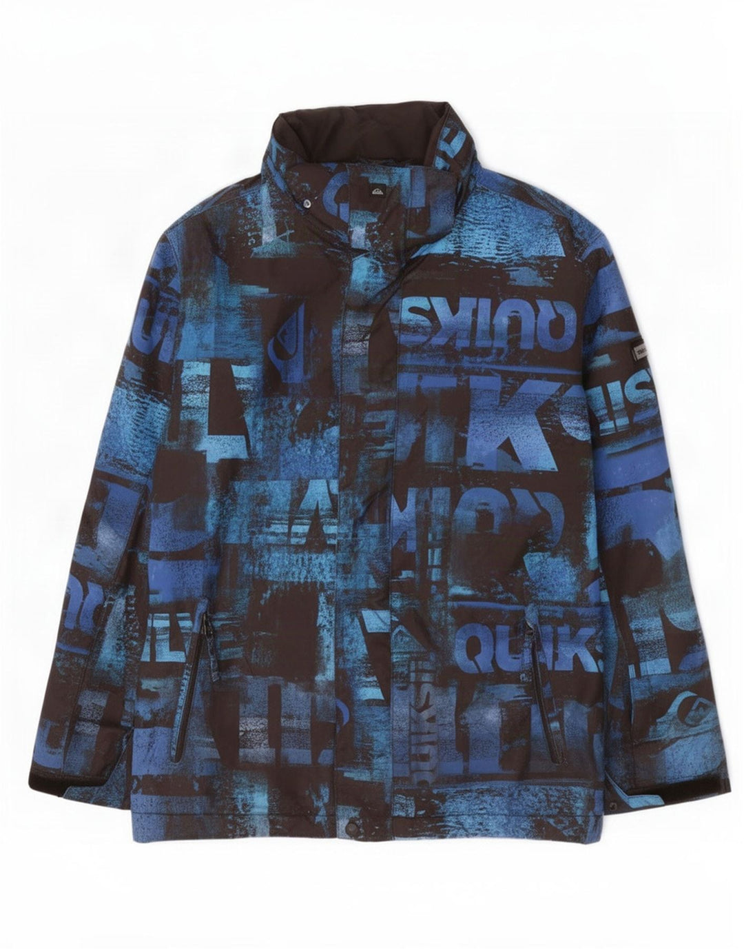 Quiksilver Veste de ski graphique garçon 13-14 ans Bleu Polyester
