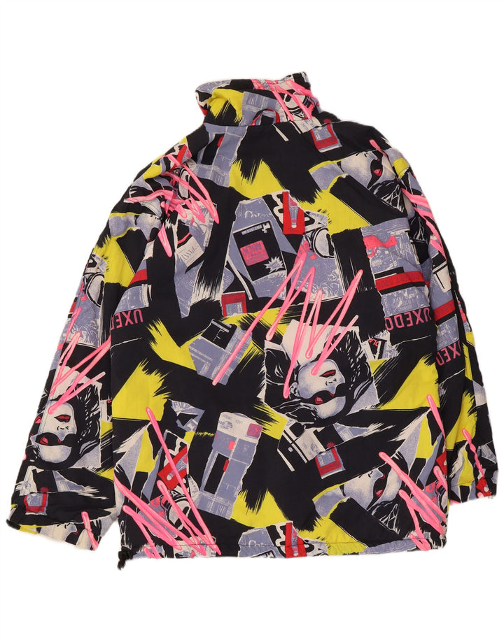 Olympia Veste de pluie graphique pour homme UK 40 Large Multicolore Colourblock