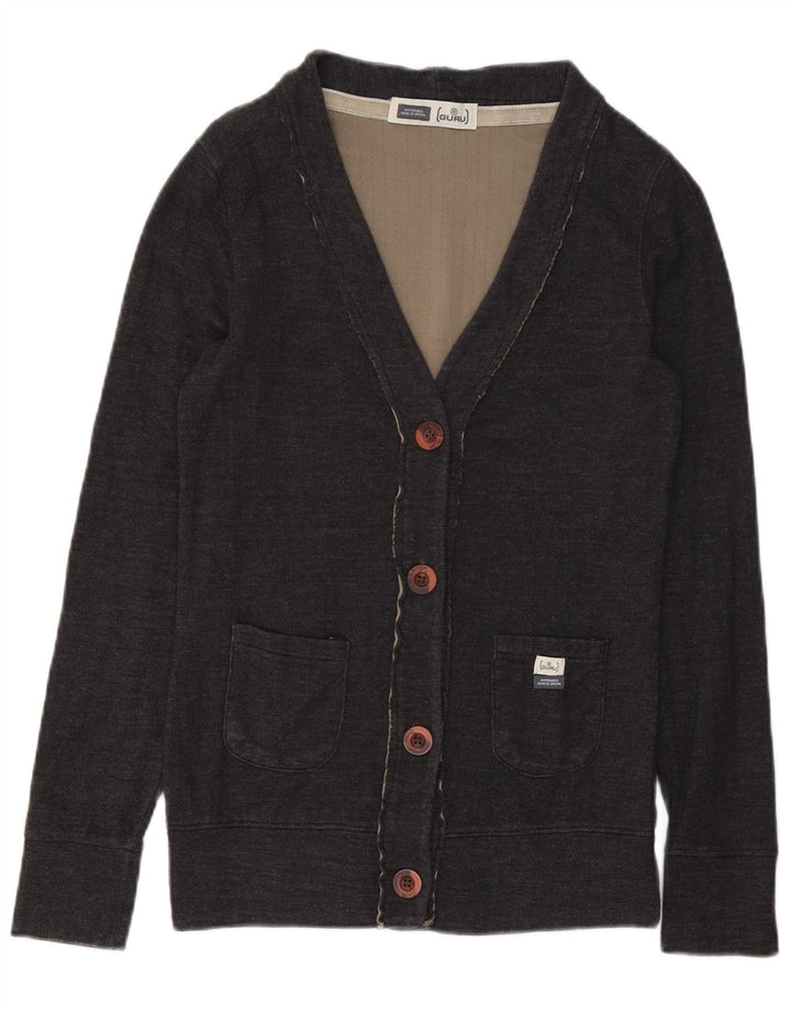 Guru Pull Cardigan Homme Petit Gris Coton