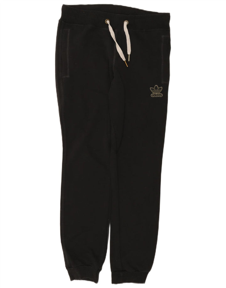 Adidas Pantalon de survêtement pour homme en coton noir moyen