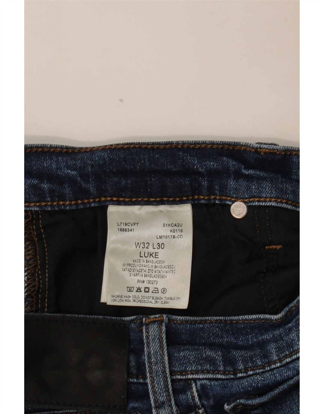LEE Jean Slim Luke Femme W32 L30 Bleu Coton