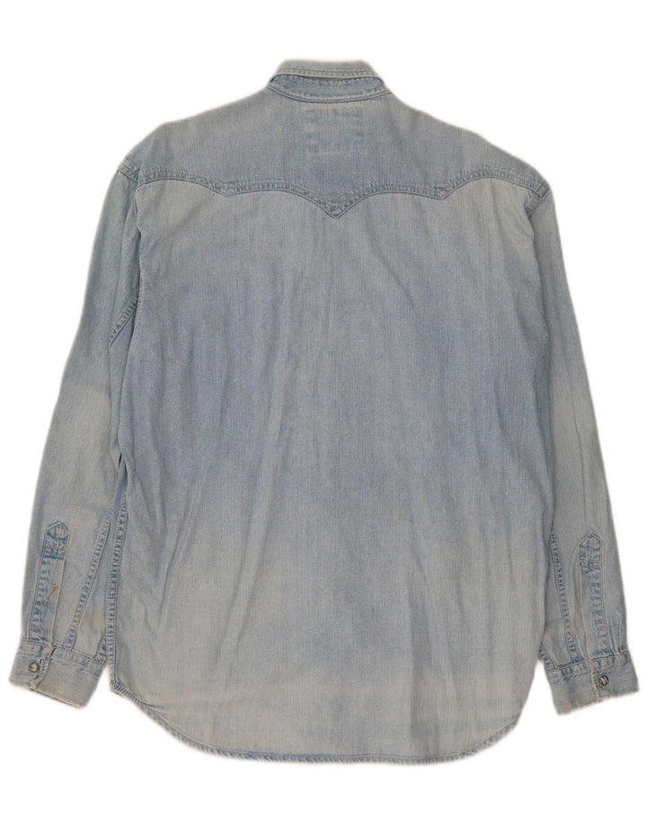 Levi's Chemise en Jean Homme Bleu Moyen