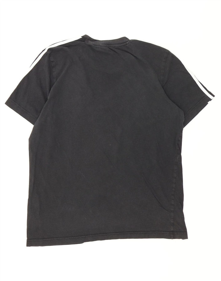 Adidas T-Shirt Homme Haut Noir Moyen Coton