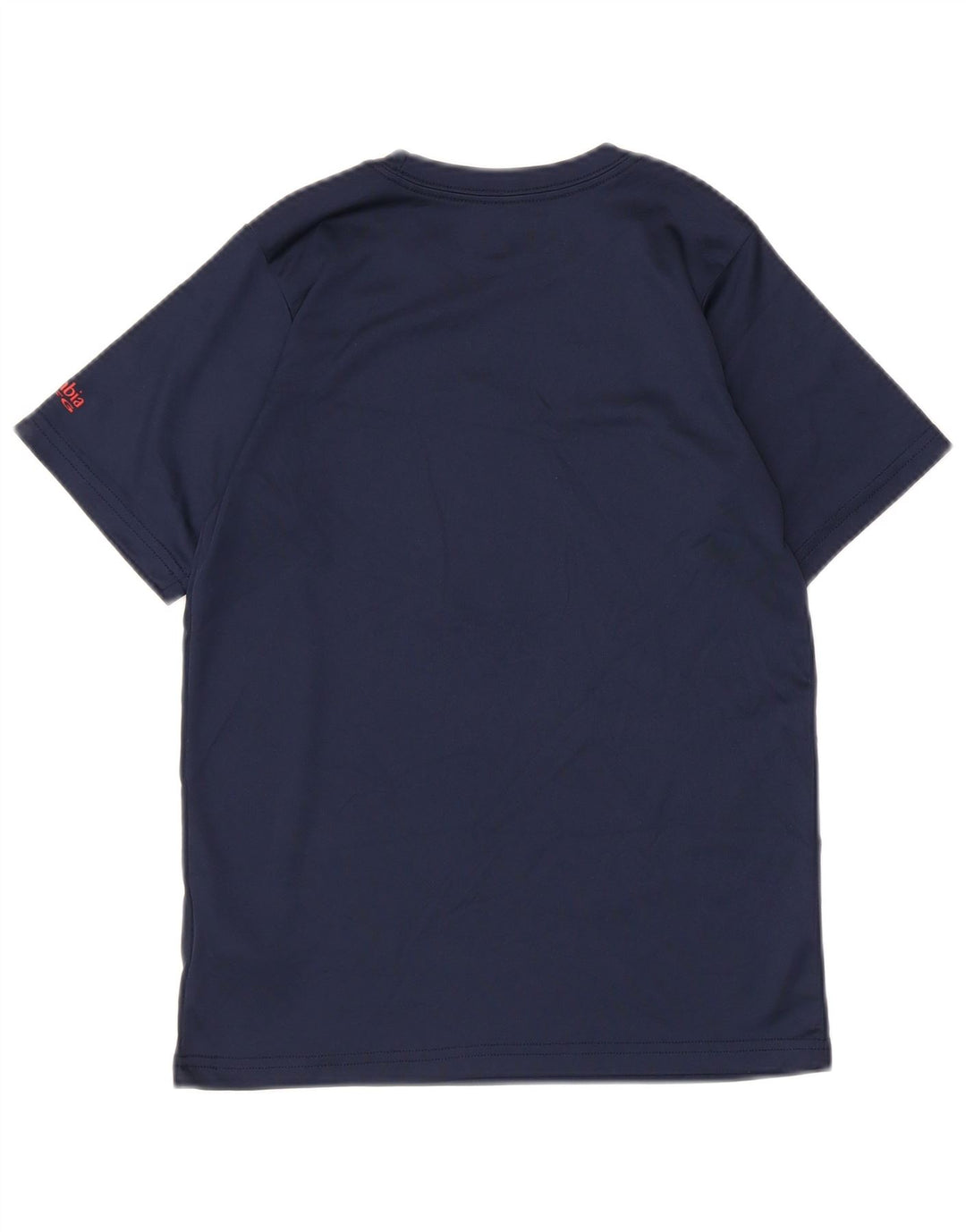 Columbia T-Shirt Graphique Garçon 10-11 ans Bleu Marine Moyen Polyester