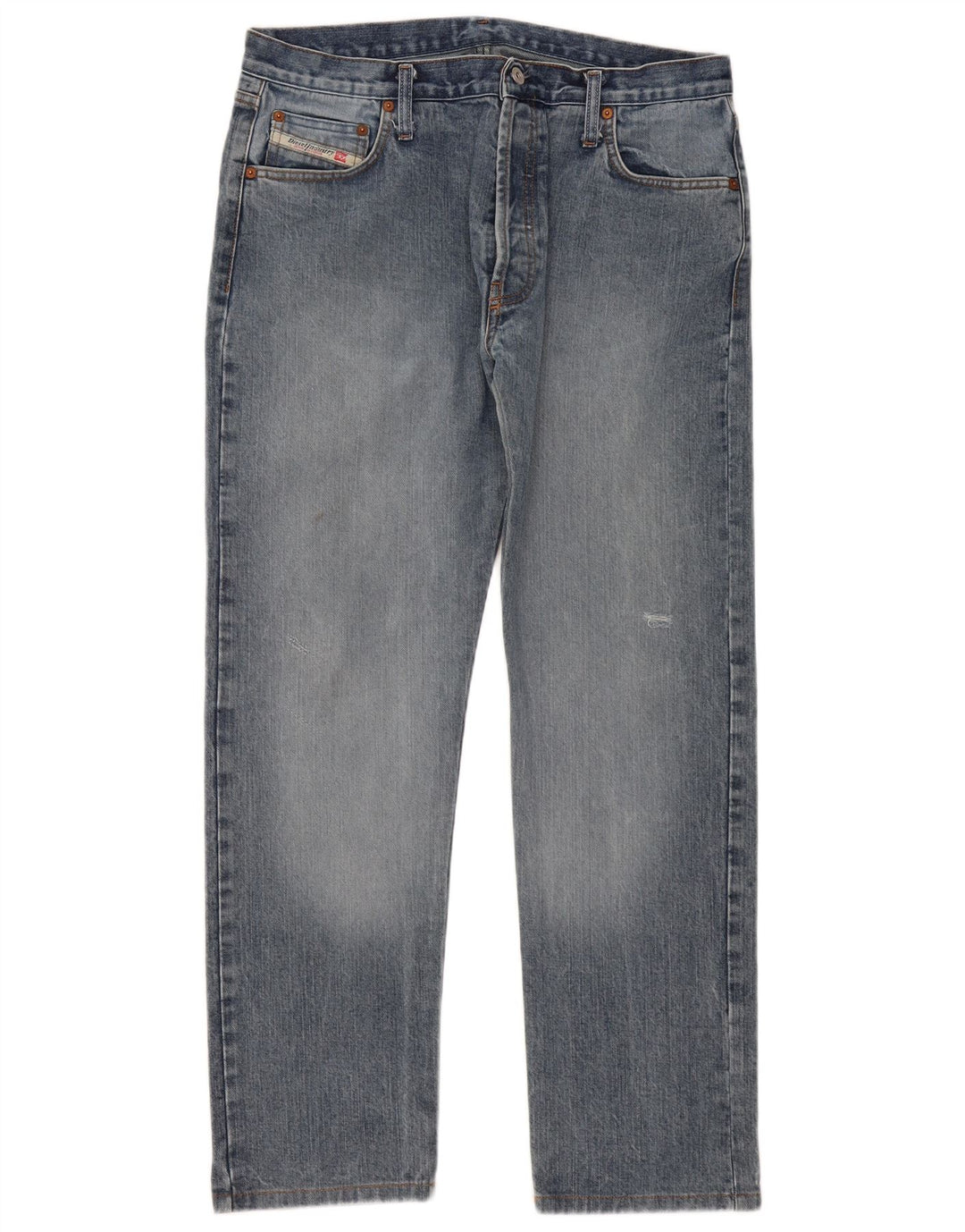 Diesel Jean Droit W31 L31 Bleu Homme
