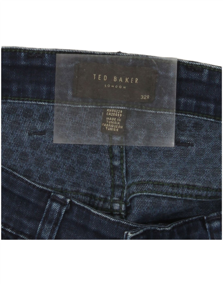 TED BAKER Jean Slim Homme W32 L31 Bleu Marine