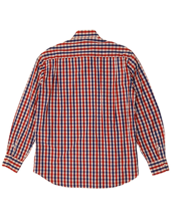 Paul & Shark Chemise Homme Taille 39 Moyen Multicolore Vichy Coton