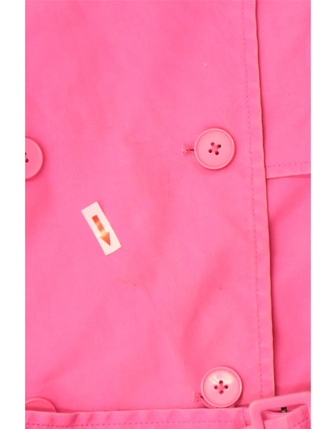 Jack Wills Trench-Coat Femme UK 12 Coton Rose Moyen