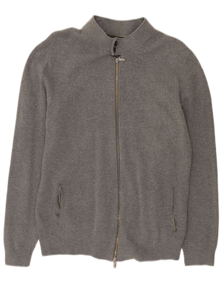 Massimo Dutti Cardigan pour femme UK 16 Large Gris