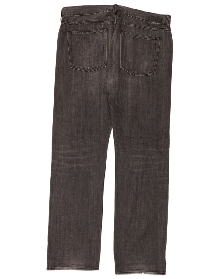 Gap Jean Droit Homme W36 L34 Gris Chiné Coton