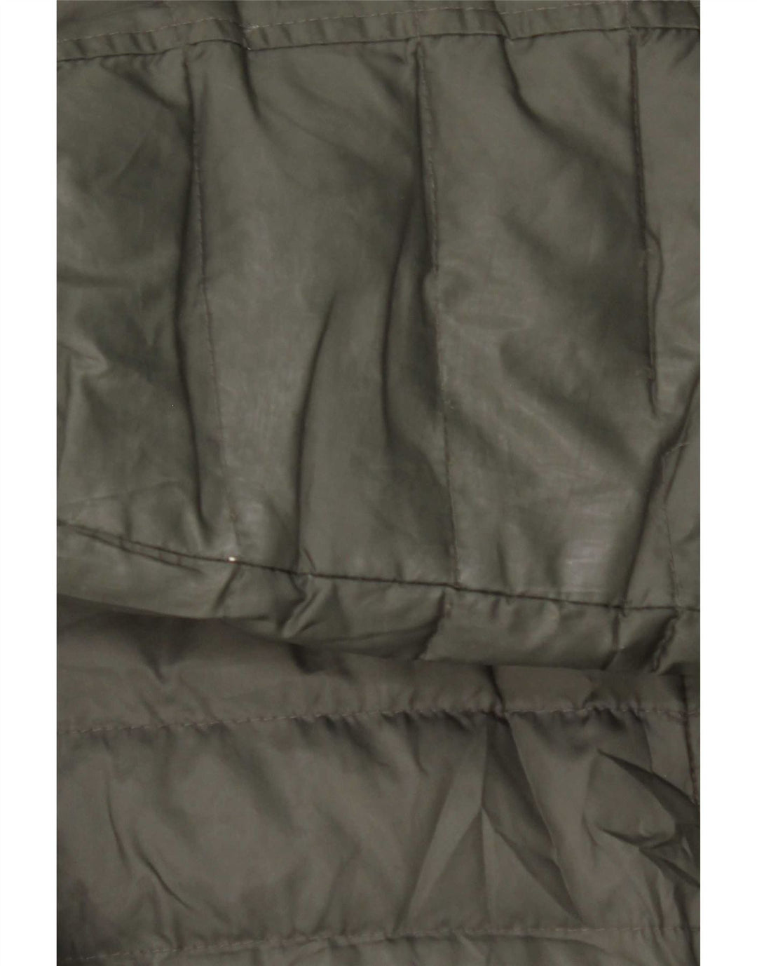 Massimo Dutti Veste matelassée pour homme UK 40 Large Kaki Polyester