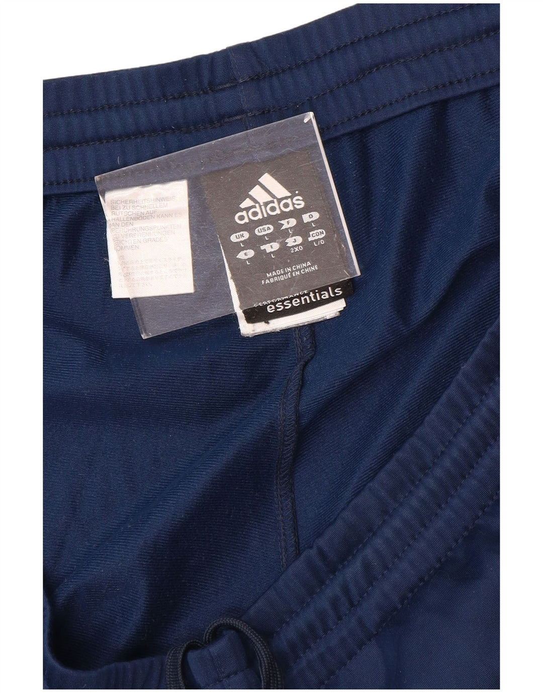 Adidas Pantalon de survêtement pour homme Large Bleu marine Polyester