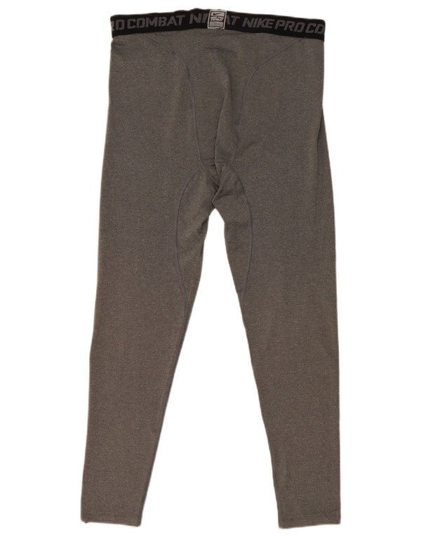 Nike Legging court de compression graphique pour homme 2XL Gris Colorblock