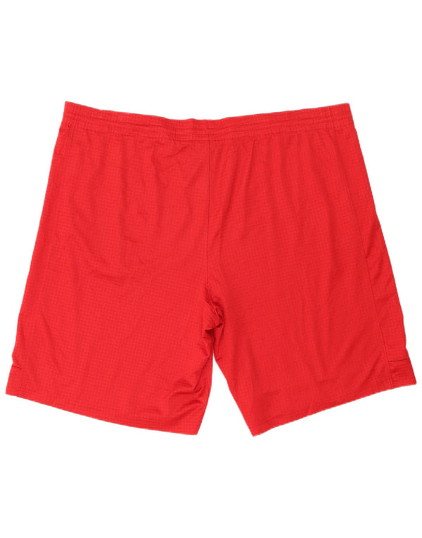 Nike Short de sport pour homme 2XL Rouge Polyester