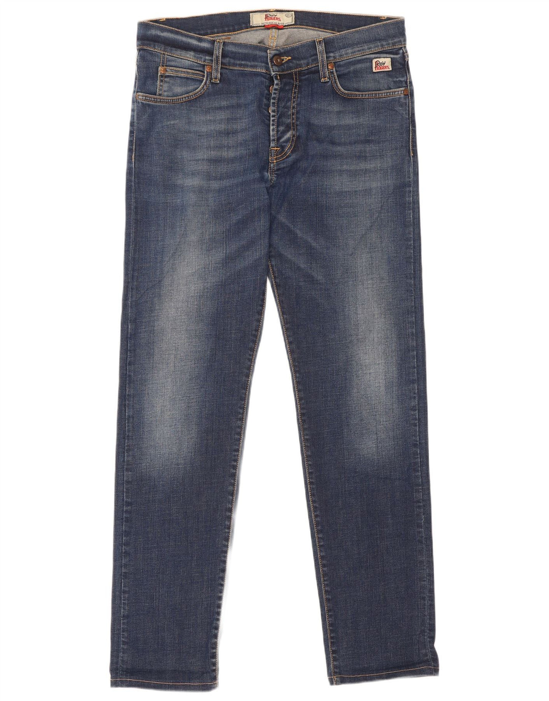 Roy Rogers Jean Slim Homme W34 L32 Bleu Coton